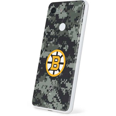 NHL Boston Bruins Camo Google Pixel 3 Skin